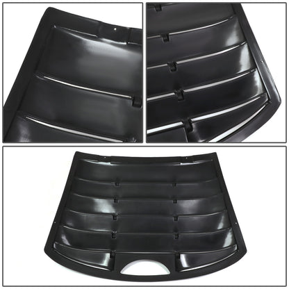 PERSIANA TRASERA REAR WINDOW LOUVER - 95-03 CHEVY CAVALIER, PONTIAC SUNFIRE - FITS 2-DR MODELS ONLY - 1PC - BLACK