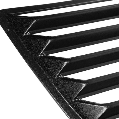 PERSIANA TRASERA REAR WINDOW LOUVER - 97-17 CHEVY EXPRESS 1500, 2500, 3500 / 97-17 GMC SAVANA 1500, 2500, 3500, 4500 - 2PCS - BLACK