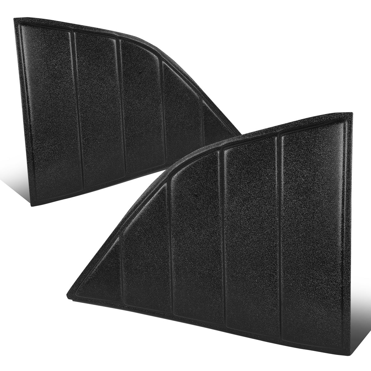 PERSIANA TRASERA SIDE WINDOW LOUVER - 08-19 DODGE CHALLENGER - 2PCS - BLACK