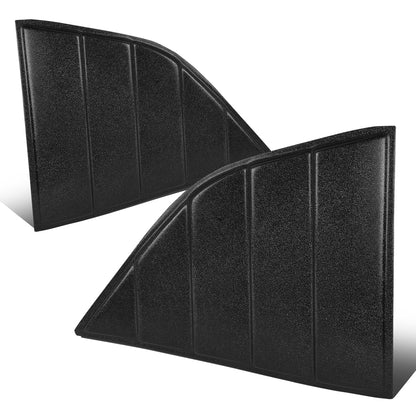 PERSIANA TRASERA SIDE WINDOW LOUVER - 08-19 DODGE CHALLENGER - 2PCS - BLACK