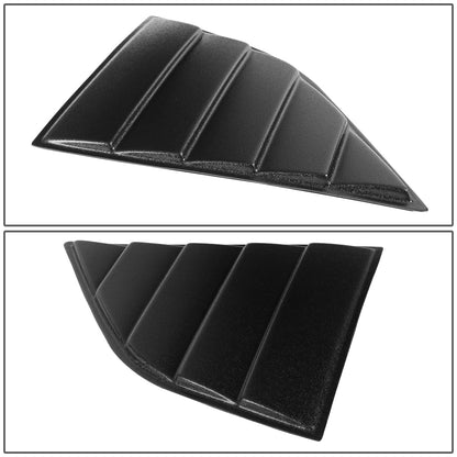 PERSIANA TRASERA SIDE WINDOW LOUVER - 08-19 DODGE CHALLENGER - 2PCS - BLACK