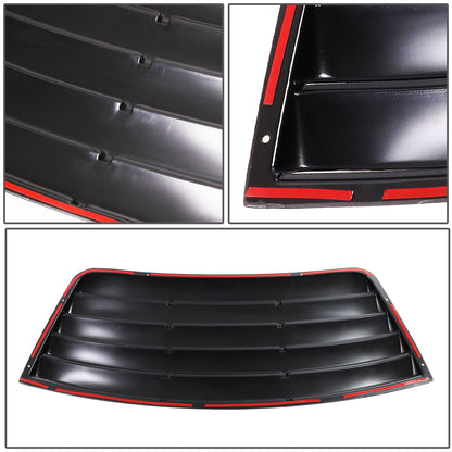 PERSIANA TRASERA REAR WINDOW LOUVER - 08-19 DODGE CHALLENGER - 1PC - BLACK