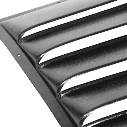 PERSIANA TRASERA REAR WINDOW LOUVER - 06-10 DODGE CHARGER - 1PC - BLACK