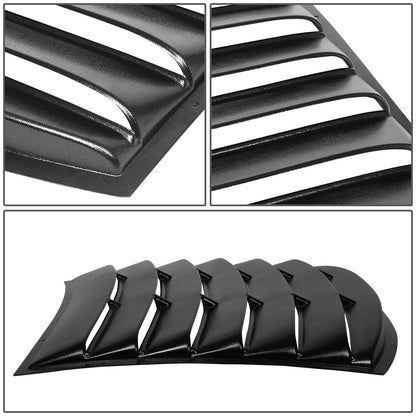 PERSIANA TRASERA REAR WINDOW LOUVER - 06-10 DODGE CHARGER - 1PC - BLACK