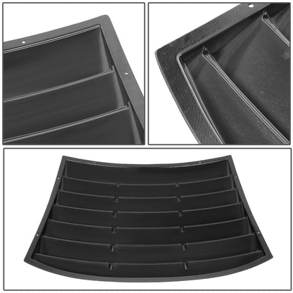 PERSIANA TRASERA REAR WINDOW LOUVER - 06-10 DODGE CHARGER - 1PC - BLACK