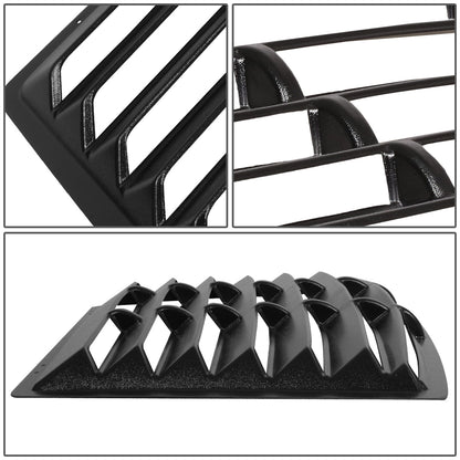 PERSIANA TRASERA REAR WINDOW LOUVER - 79-93 FORD MUSTANG FASTBACK - 1PC - BLACK