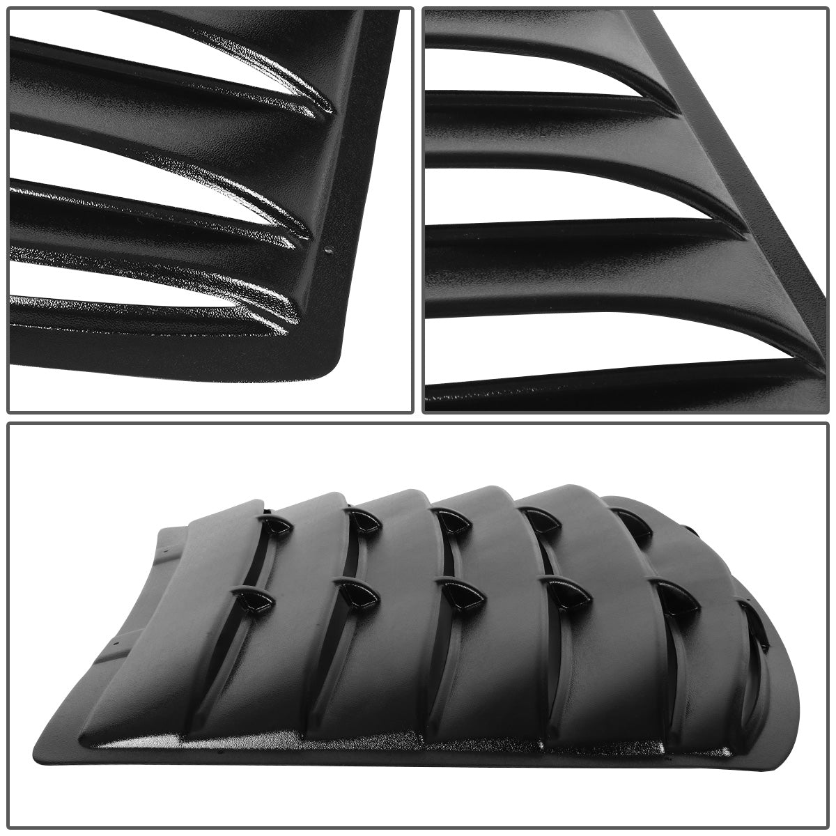 PERSIANA TRASERA REAR WINDOW LOUVER - 94-04 FORD MUSTANG - 1PC - BLACK