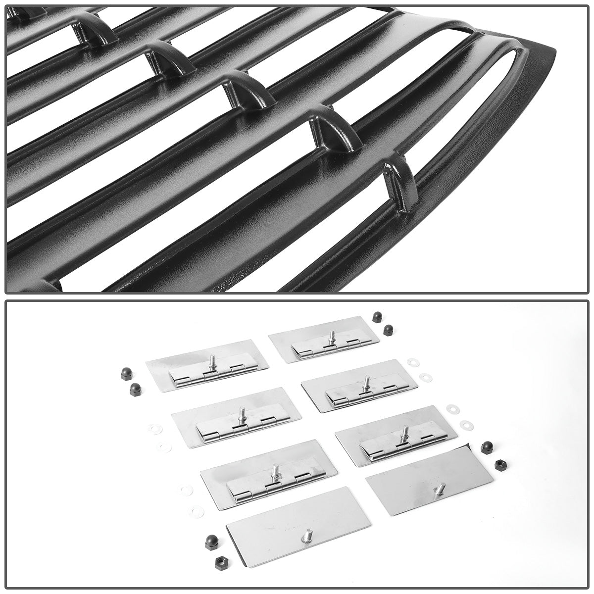 PERSIANA TRASERA REAR WINDOW LOUVER - 94-04 FORD MUSTANG - 1PC - BLACK