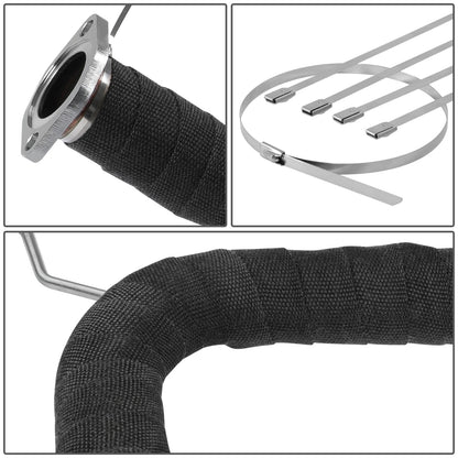 PROTECTOR HEADERS EXHAUST HEAT WRAP - TYPE-2 - 30 FEET - 2" X 30'  - BLACK - 10 ZIP