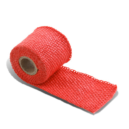 PROTECTOR HEADERS EXHAUST HEAT WRAP - TYPE-1 - 5 FEET - 2" X 1/16" X 5' - RED