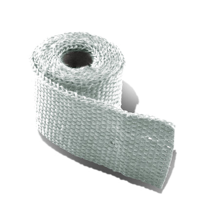 PROTECTOR HEADERS EXHAUST HEAT WRAP - TYPE-1 - 5 FEET - 2" X 1/16" X 5' - WHITE