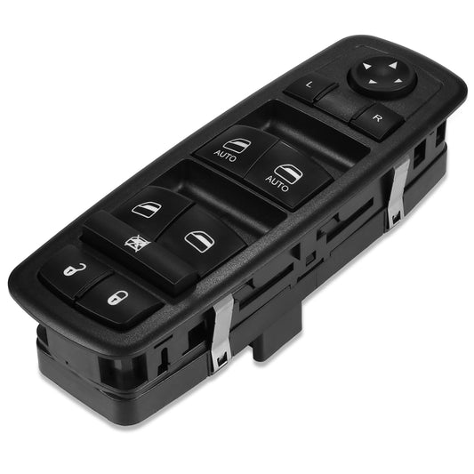 INTERRUPTOR ELEVADOR ELECTRICO 11-12 CHRYSLER 300C / 15-17 CHRYSLER 200C / 11-14 DODGE CHARGER / 2016 DODGE RAM 1500, 2500, 3500, 4500, 5500 - DRIVER SIDE - BLACK