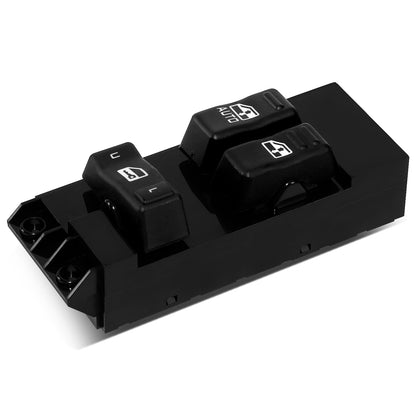 INTERRUPTOR ELEVADOR ELECTRICO 99-02 CHEVY SILVERADO 1500, 2500, 3500, GMC SIERRA 1500, 2500, 3500 - DRIVER SIDE - BLACK