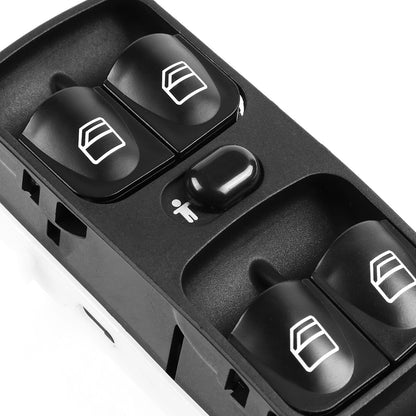 INTERRUPTOR ELEVADOR ELECTRICO 05-07 MERCEDES-BENZ C230 / 01-05 MERCEDES-BENZ C240 / 06-07 MERCEDES-BENZ C280 / 02-04 MERCEDES-BENZ C32 / 01-04 MERCEDES-BENZ C320 / 06-07 MERCEDES-BENZ C350 / 05-06 MERCEDES-BENZ C55 - DRIVER SIDE - BLACK