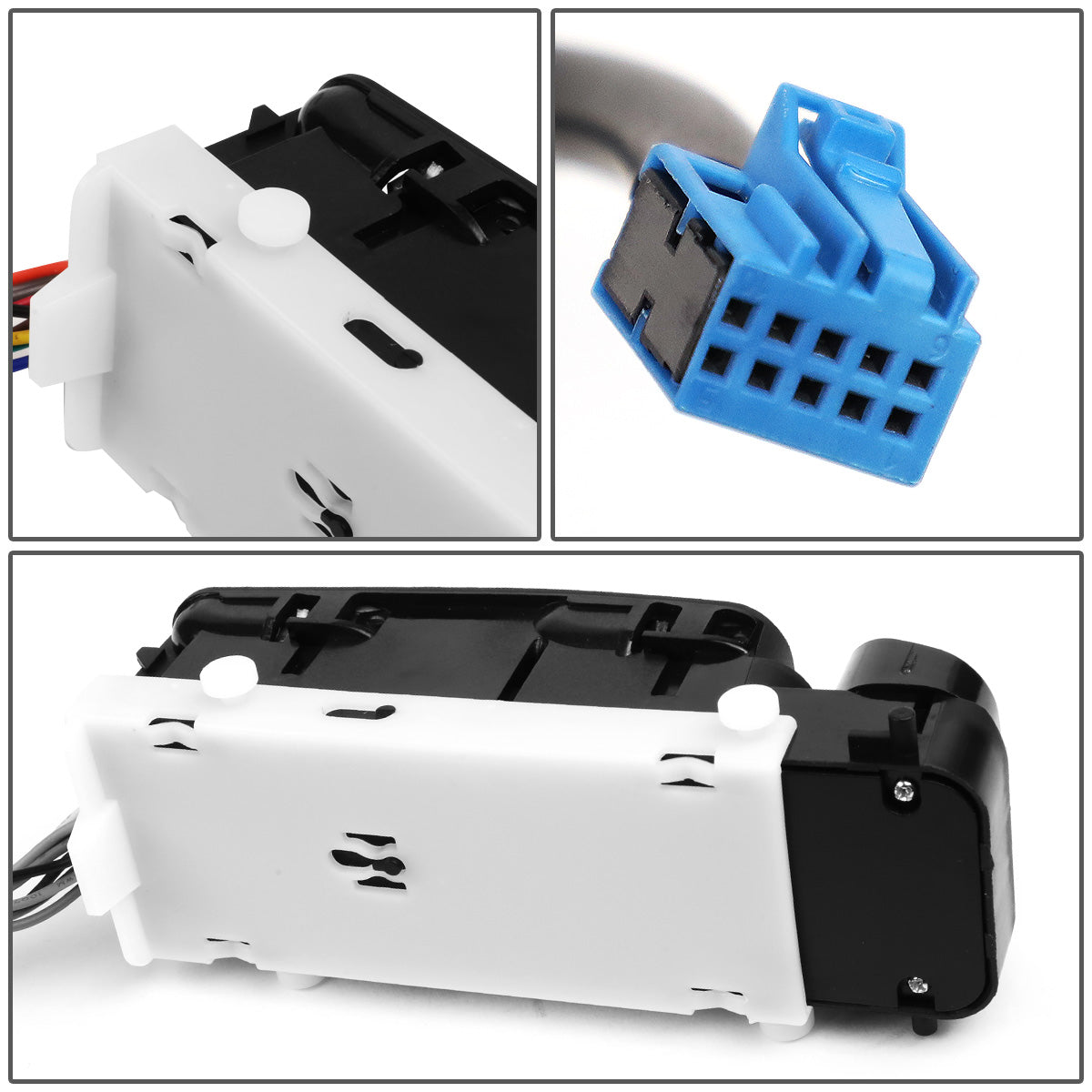 INTERRUPTOR ELEVADOR ELECTRICO 05-07 MERCEDES-BENZ C230 / 01-05 MERCEDES-BENZ C240 / 06-07 MERCEDES-BENZ C280 / 02-04 MERCEDES-BENZ C32 / 01-04 MERCEDES-BENZ C320 / 06-07 MERCEDES-BENZ C350 / 05-06 MERCEDES-BENZ C55 - DRIVER SIDE - BLACK