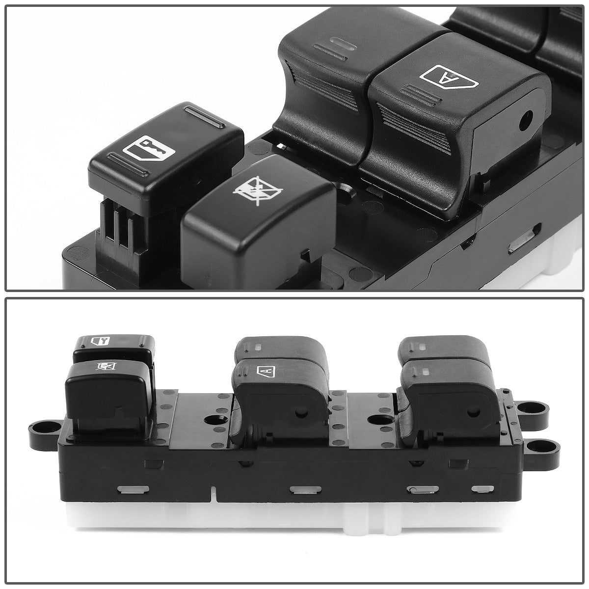 INTERRUPTOR ELEVADOR ELECTRICO 05-07 NISSAN PATHFINDER - DRIVER SIDE - BLACK
