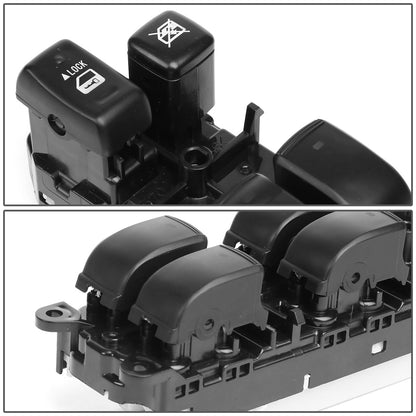 INTERRUPTOR ELEVADOR ELECTRICO 04-06 LEXUS RX330 / 07-09 LEXUS RX350 / 06-08 LEXUS RS400H - DRIVER SIDE - BLACK