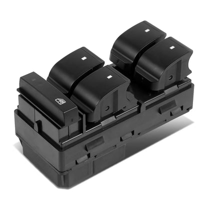 INTERRUPTOR ELEVADOR ELECTRICO 08-11 CHEVY HHR / 07-13 CHEVY SILVERADO 1500, GMC SIERRA 1500 / 07-14 CHEVY SILVERADO 2500, 3500, GMC SIERRA 2500, 3500 - FITS 4-DR MODELS - DRIVER SIDE - BLACK