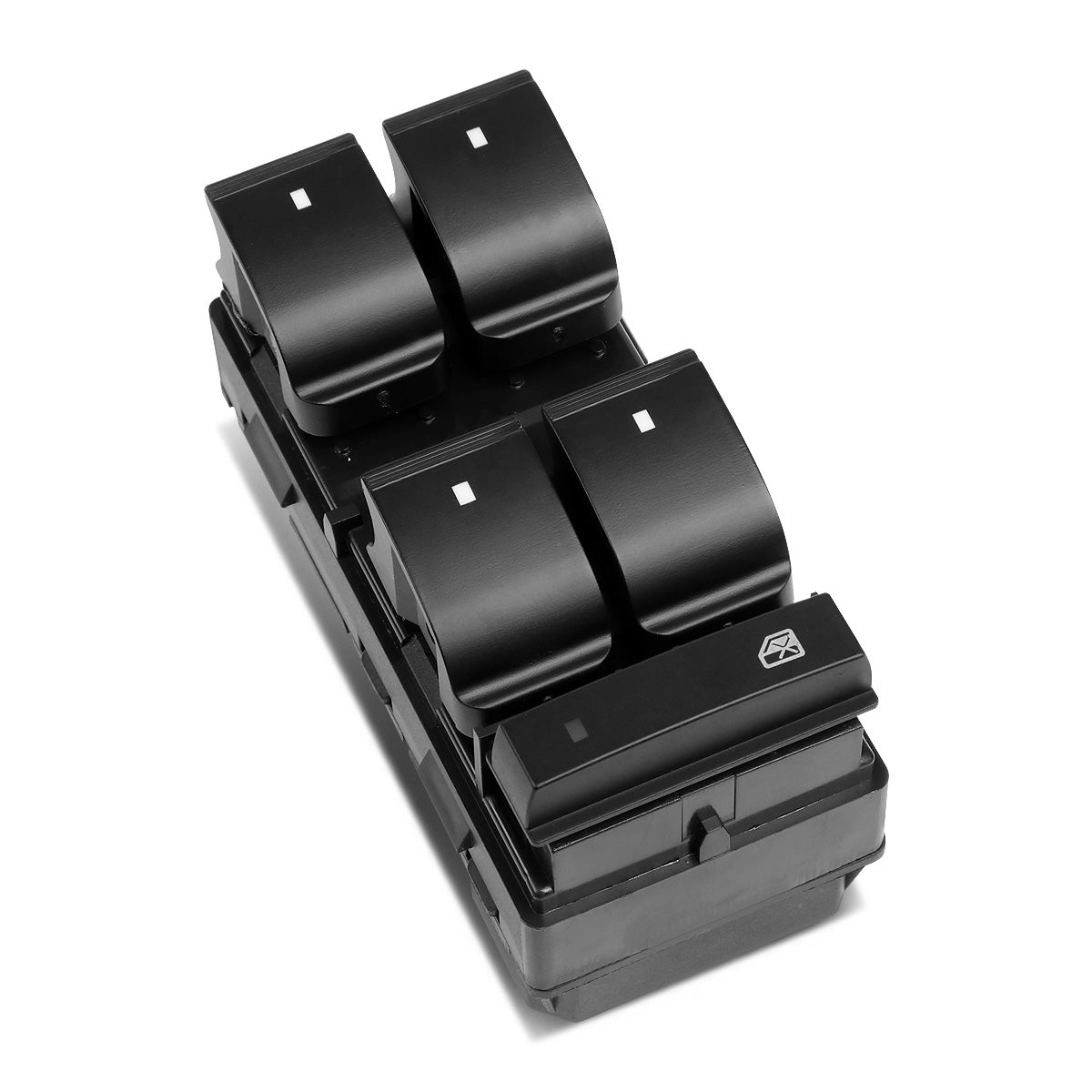 INTERRUPTOR ELEVADOR ELECTRICO 08-11 CHEVY HHR / 07-13 CHEVY SILVERADO 1500, GMC SIERRA 1500 / 07-14 CHEVY SILVERADO 2500, 3500, GMC SIERRA 2500, 3500 - FITS 4-DR MODELS - DRIVER SIDE - BLACK
