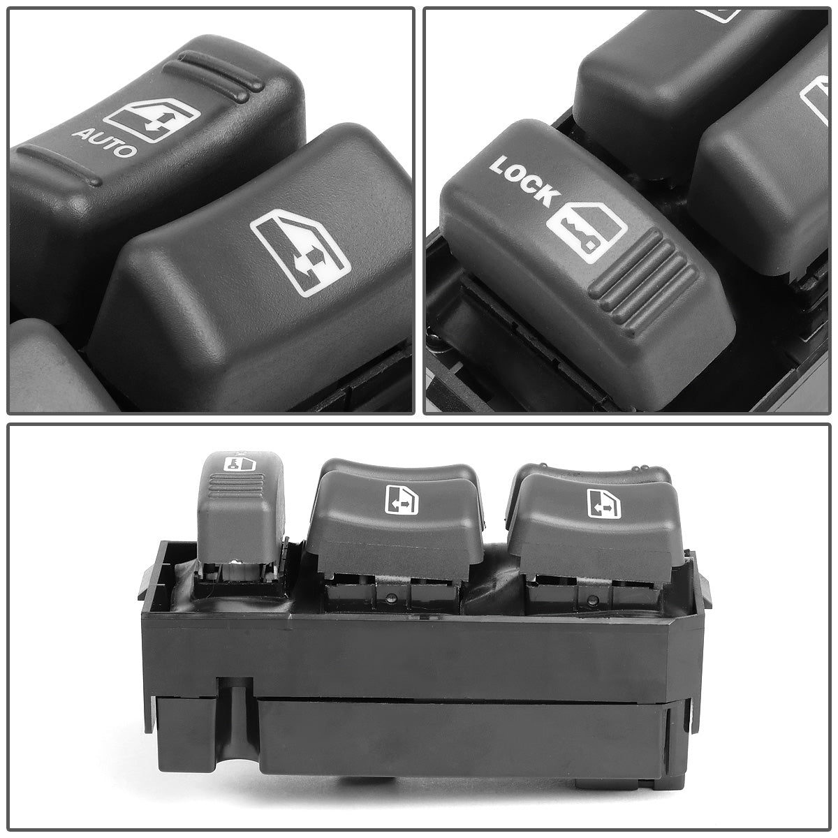 INTERRUPTOR ELEVADOR ELECTRICO 99-00 CADILLAC ESCALADE, CHEVY C2500, CHEVY K2500, GMC 2500, GMC K2500 SUBURBAN, GMC K2500 SUBURBAN / 95-05 CHEVY BLAZE, CHEVY TAHOE / 95-99 CHEVY C1500 SUBURBAN, CHEVY C2500 SUBURBAN, CHEVY K1500 SUBURBAN, CHEVY K2500
