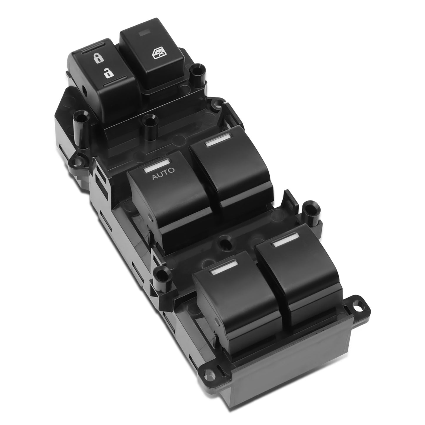 INTERRUPTOR ELEVADOR ELECTRICO 08-12 HONDA ACCORD 4-DR - FITS LX MODELS WITHOUT PREMIUM EQUIPMENT PACKAGE - DRIVER SIDE - BLACK