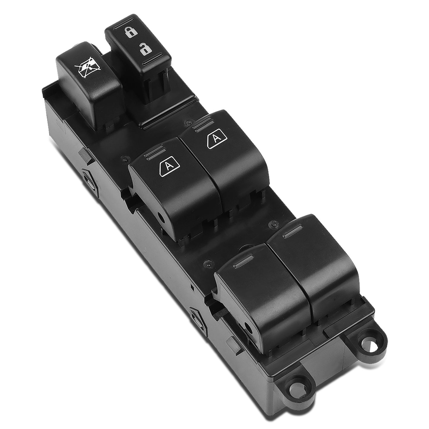 INTERRUPTOR ELEVADOR ELECTRICO 05-07 NISSAN ARMADA / 04-15 NISSAN TITAN CREW CAB - DRIVER SIDE - BLACK