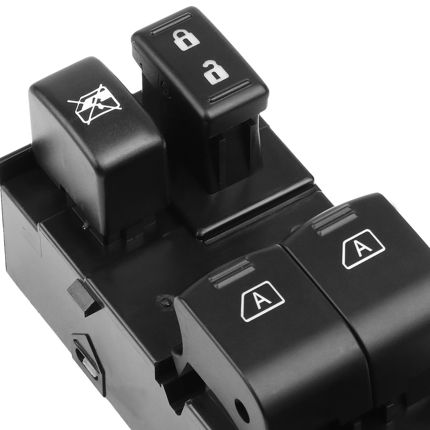 INTERRUPTOR ELEVADOR ELECTRICO 05-07 NISSAN ARMADA / 04-15 NISSAN TITAN CREW CAB - DRIVER SIDE - BLACK