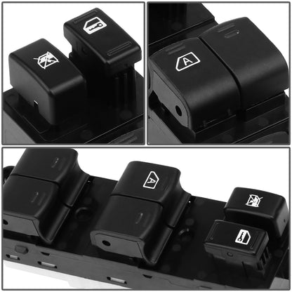 INTERRUPTOR ELEVADOR ELECTRICO 05-12 NISSAN FRONTIER CREW CAB, NISSAN XTERRA - CREW CAB - BLACK