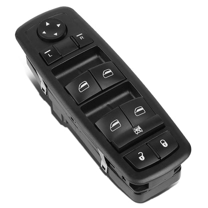 INTERRUPTOR ELEVADOR ELECTRICO 08-11 CHRYSLER TOWN & COUNTRY, DODGE GRAND CARAVAN - FITS MODELS WITH 3 PIN PLUG ONLY - DRIVER SIDE - BLACK