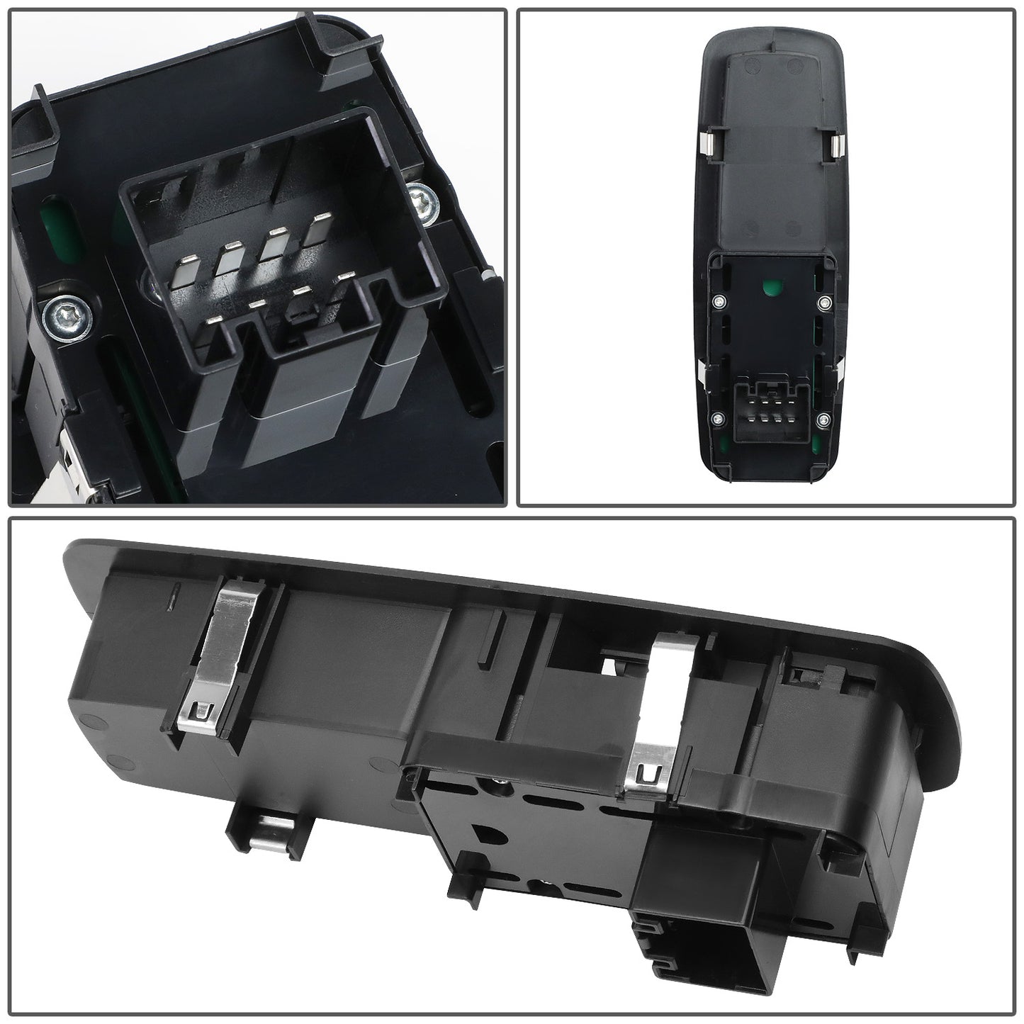 INTERRUPTOR ELEVADOR ELECTRICO 08-12 CHRYSLER TOWN & COUNTRY / 10-12 DODGE GRAND CARAVAN / 09-10 DODGE JOURNEY / 07-11 DODGE NITRO / 08-12 JEEP LIBERTY / 2012 RAM C/V - PASSENGER SIDE - BLACK
