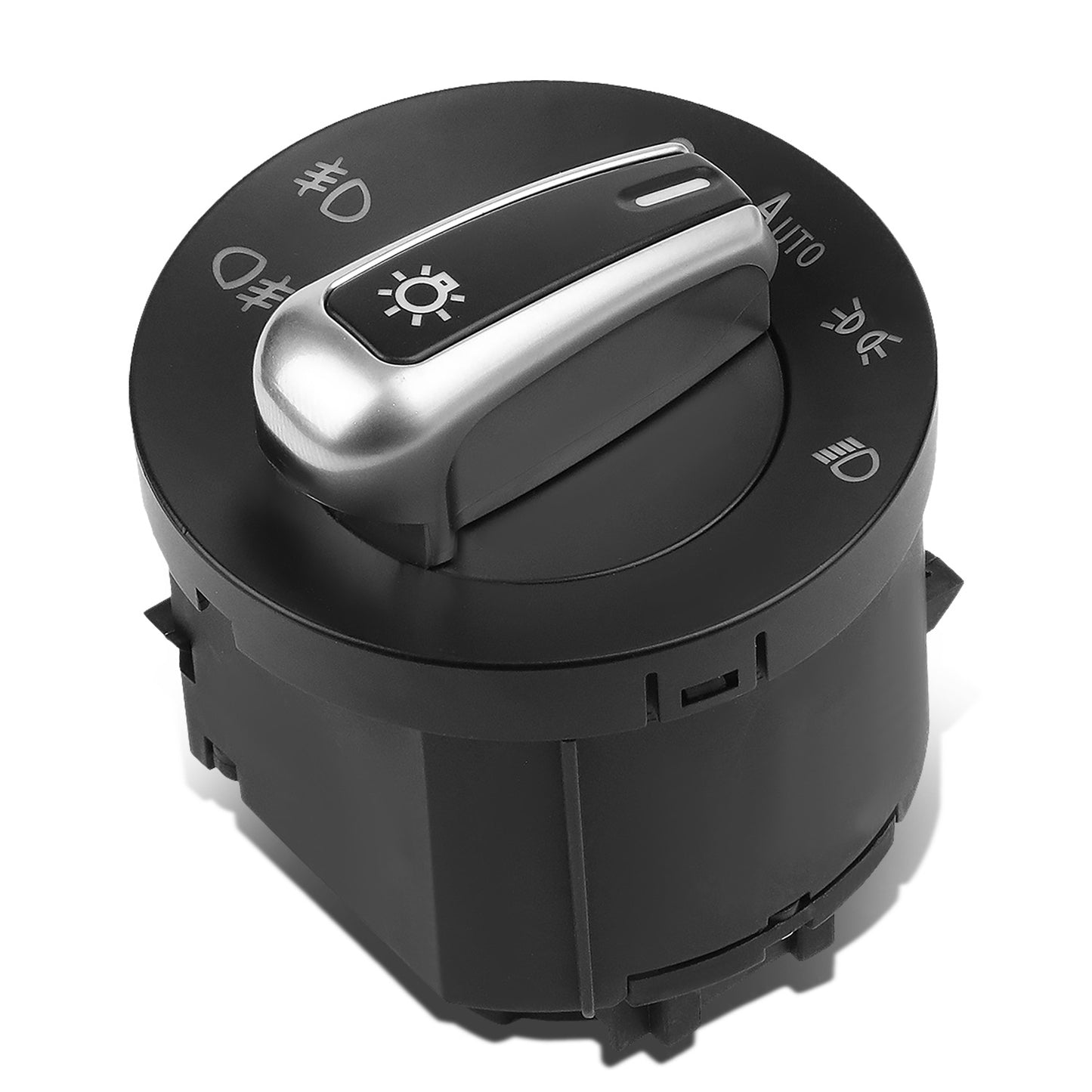 INTERRUPTOR ELEVADOR ELECTRICO HEADLIGHT CONTROL SWITCH - 11-15 VOLKSWAGEN JETTA - W/ AUTOMATIC HEADLIGHTS, W/ FRONT FOG LIGHTS, W/ REAR FOG LIGHT - BLACK