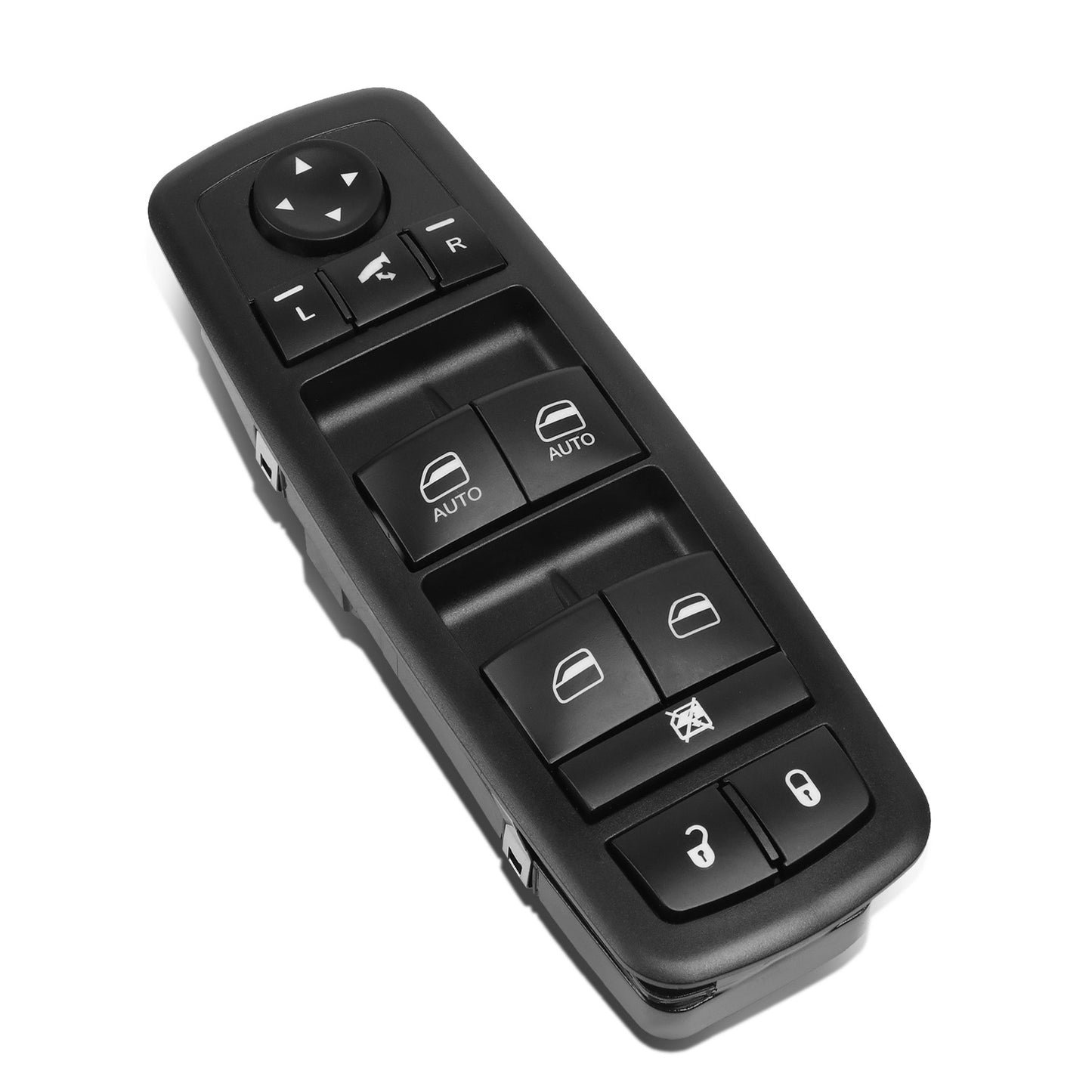 INTERRUPTOR ELEVADOR ELECTRICO 12-15 CHRYSLER TOWN & COUNTRY / 12-19 DODGE GRAND CARAVAN / 13-17 DODGE RAM 1500 / 13-16 DODGE RAM 2500 / 2015 DODGE RAM 3500 - DRIVER SIDE - BLACK