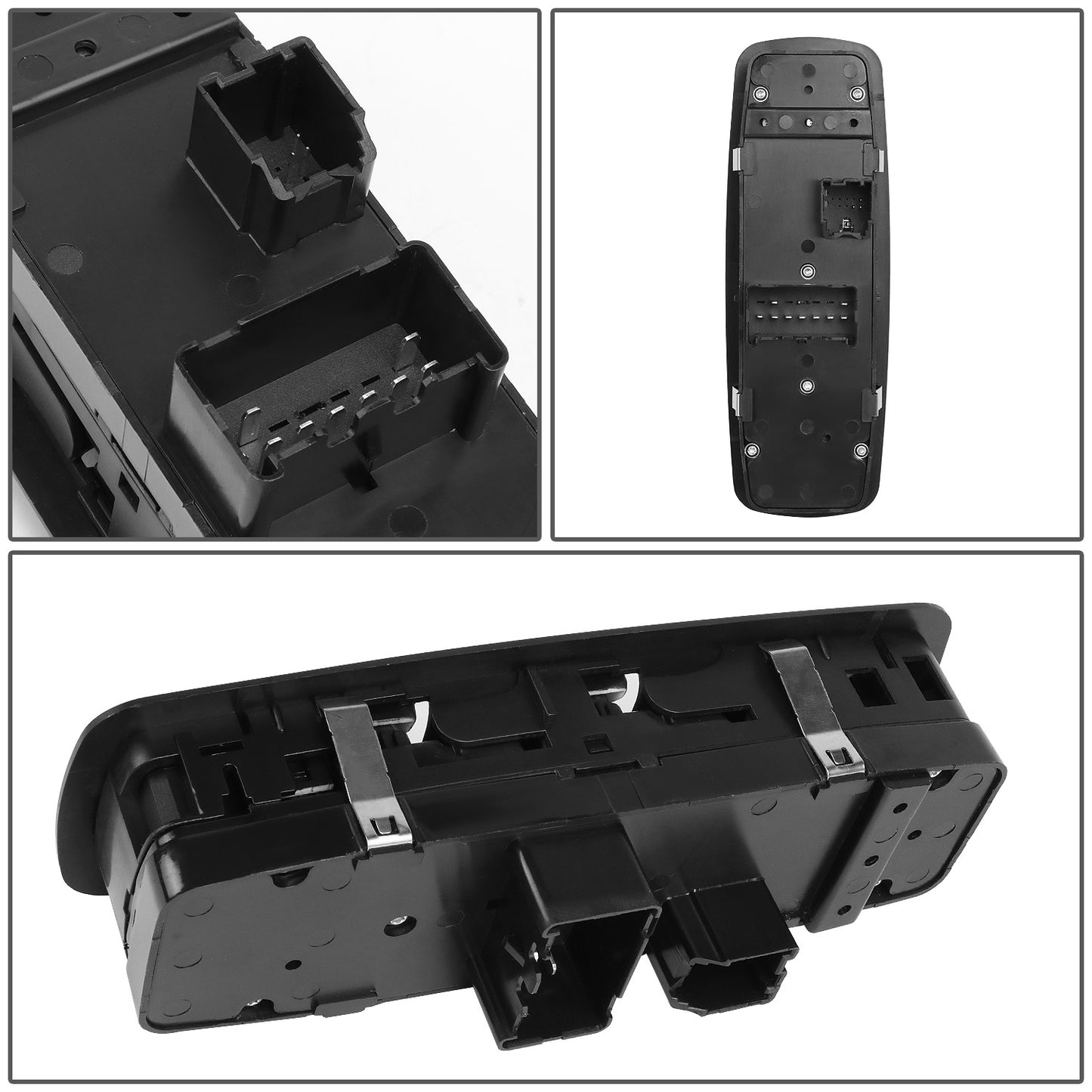 INTERRUPTOR ELEVADOR ELECTRICO 12-15 CHRYSLER TOWN & COUNTRY / 12-19 DODGE GRAND CARAVAN / 13-17 DODGE RAM 1500 / 13-16 DODGE RAM 2500 / 2015 DODGE RAM 3500 - DRIVER SIDE - BLACK
