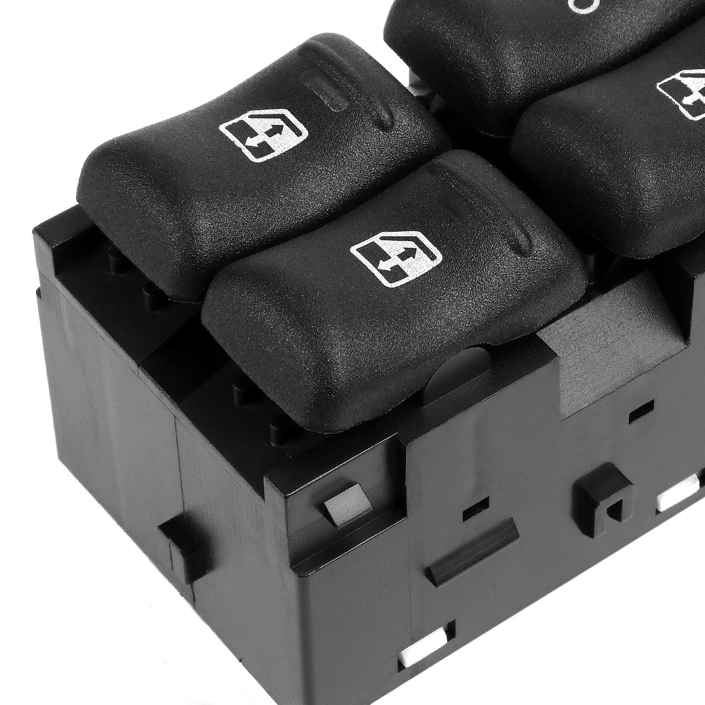 INTERRUPTOR ELEVADOR ELECTRICO 04-05 CHEVY CLASSIC / 97-03 CHEVY MALIBU / 97-99 OLDSMOBILE CUTLASS - FITS SEDAN MODELS ONLY - DRIVER SIDE - BLACK