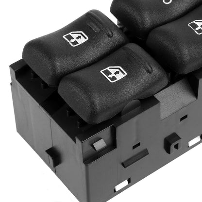 INTERRUPTOR ELEVADOR ELECTRICO 04-05 CHEVY CLASSIC / 97-03 CHEVY MALIBU / 97-99 OLDSMOBILE CUTLASS - FITS SEDAN MODELS ONLY - DRIVER SIDE - BLACK