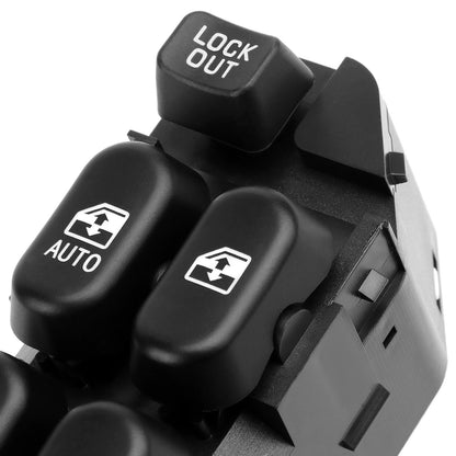 INTERRUPTOR ELEVADOR ELECTRICO 95-99 CHEVY CAVALIER / 95-01 CHEVY LUMINA - FITS SEDAN MODELS ONLY - DRIVER SIDE - BLACK