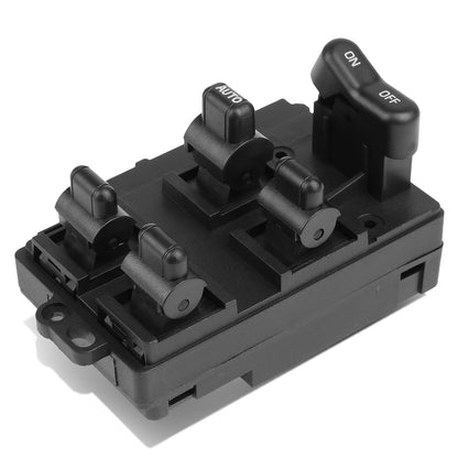 INTERRUPTOR ELEVADOR ELECTRICO 94-97 HONDA ACCORD - FITS SEDAN/ WAGON MODELS ONLY - DRIVER SIDE - BLACK