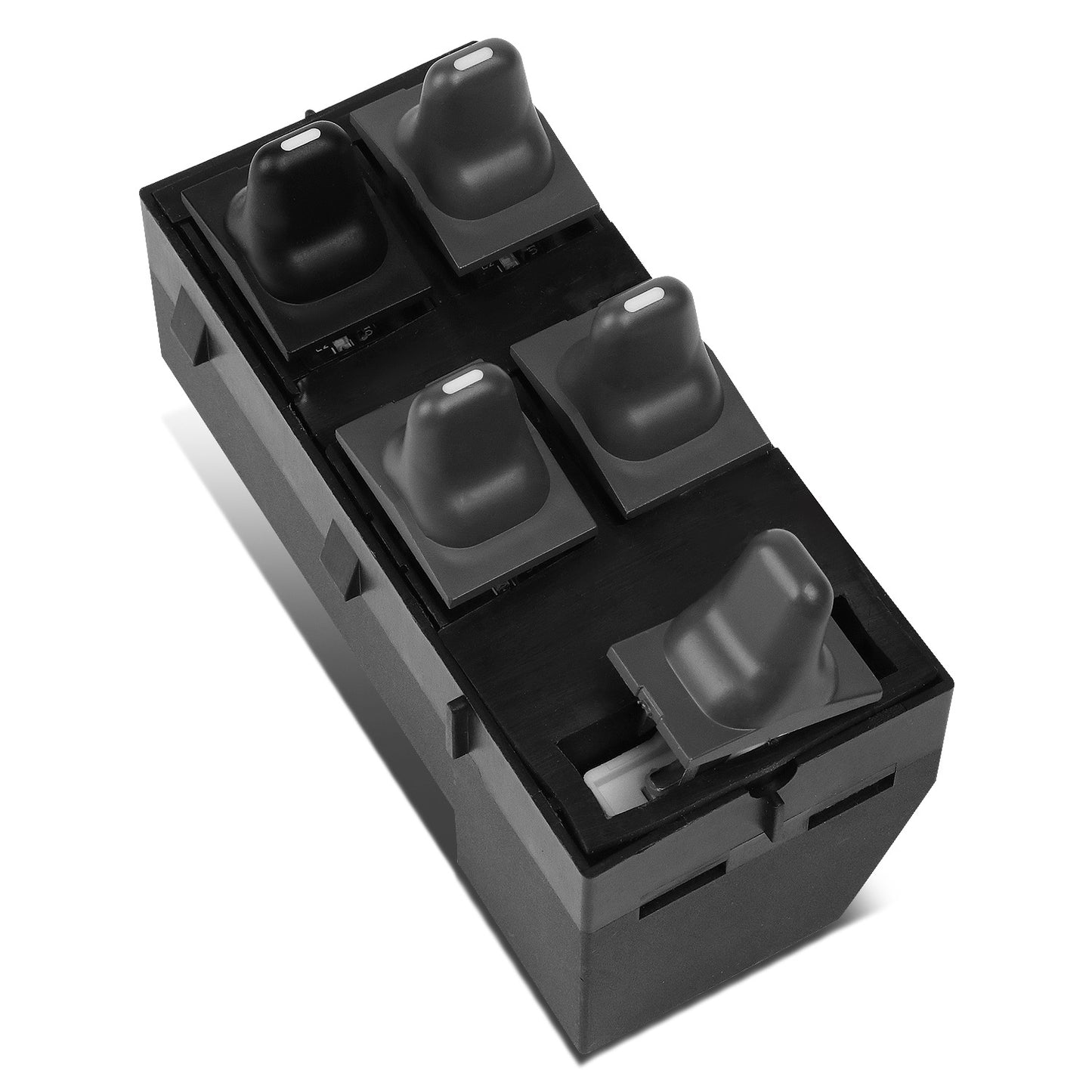 INTERRUPTOR ELEVADOR ELECTRICO 96-05 PONTIAC GRAND AM - FITS SEDAN MODELS ONLY - DRIVER SIDE - BLACK