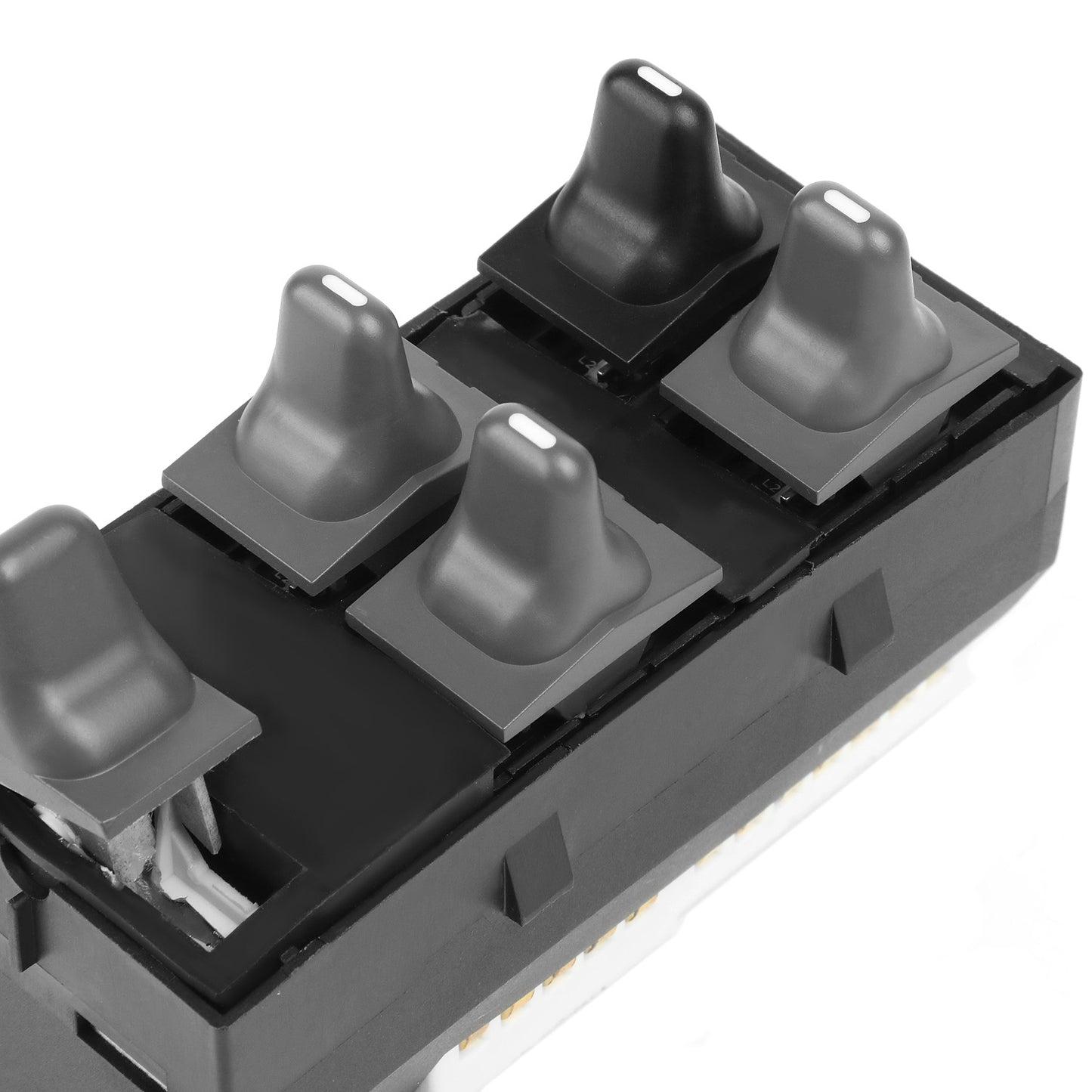 INTERRUPTOR ELEVADOR ELECTRICO 96-05 PONTIAC GRAND AM - FITS SEDAN MODELS ONLY - DRIVER SIDE - BLACK