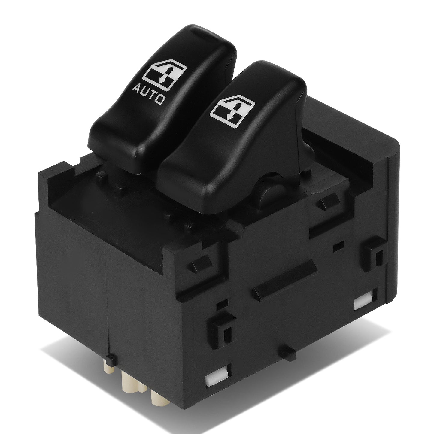 INTERRUPTOR ELEVADOR ELECTRICO 00-05 CHEVY VENTURE / 00-04 OLDSMOBILE SILHOUETTE - DRIVER SIDE - BLACK