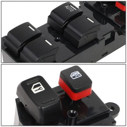 INTERRUPTOR ELEVADOR ELECTRICO 07-09 HONDA CR-V - DRIVER SIDE - BLACK