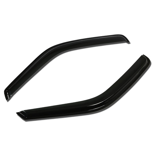 PROTECTOR DE VENTANA WINDOW VISORS - 03-09 GMC C5500 TOPKICK / 03-09 CHEVY C4500 KODIAK / 03-07 CHEVY C5500 KODIAK / CHEVY EXPRESS 1500, EXPRESS 2500, EXPRESS 3500 / 96-14 GMC SAVANA 1500, SAVANA 2500, SAVANA 3500 - 2PCS - DARK SMOKE