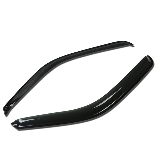 PROTECTOR DE VENTANA WINDOW VISORS - 99-06 CHEVY SILVERADO 1500, SILVERADO 2500, 3500, GMC SIERRA 1500, 2500, 3500 / 2007- CHEVY SILVERADO 1500, SILVERADO 2500, SILVERADO 3500, GMC SIERRA 1500, SIERRA 2500, SIERRA 3500 - 2PCS - STANDARD CAB - DARK SMOKE