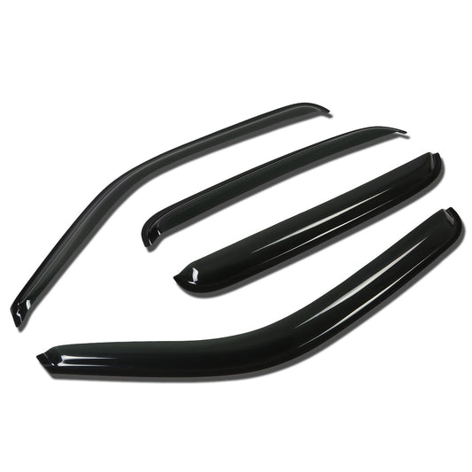 PROTECTOR DE VENTANA WINDOW VISORS - 00-06 CHEVY TAHOE, GMC YUKON / 02-06 CADILLAC ESCALADE, ESCALADE ESV, ESCALADE EXT - 4PCS - DARK SMOKE