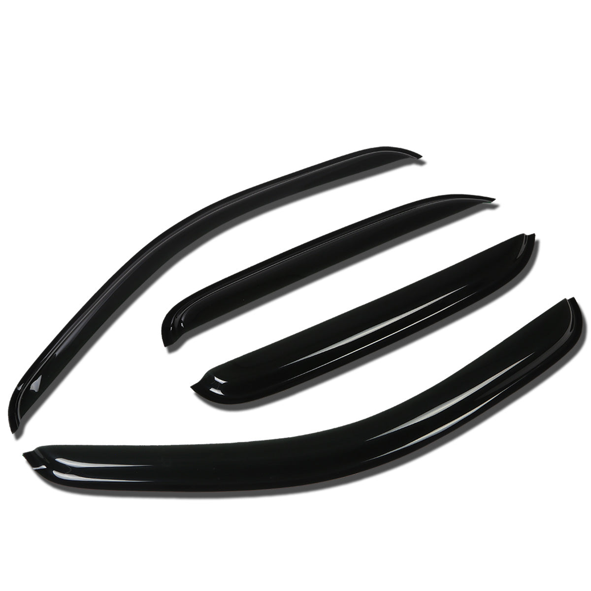 PROTECTOR DE VENTANA WINDOW VISORS - 07-14 CHEVY TAHOE, GMC YUKON - 4PCS - DARK SMOKE