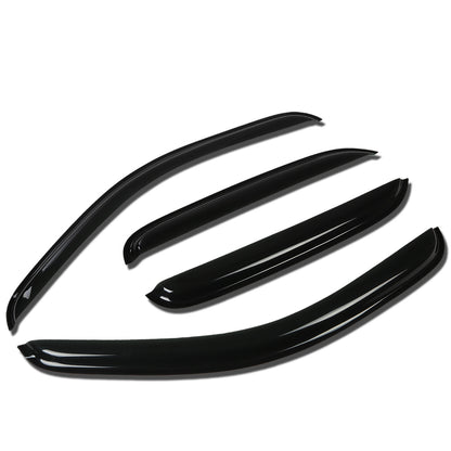 PROTECTOR DE VENTANA WINDOW VISORS - 07-14 CHEVY TAHOE, GMC YUKON - 4PCS - DARK SMOKE