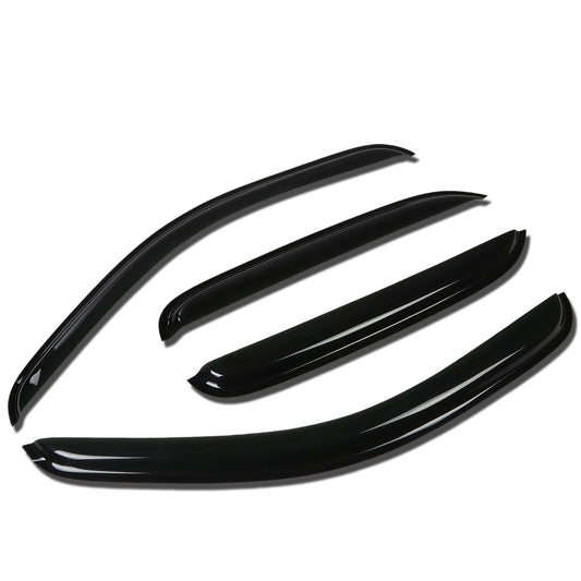 PROTECTOR DE VENTANA WINDOW VISORS - 07-14 CHEVY TAHOE, GMC YUKON - 4PCS - DARK SMOKE