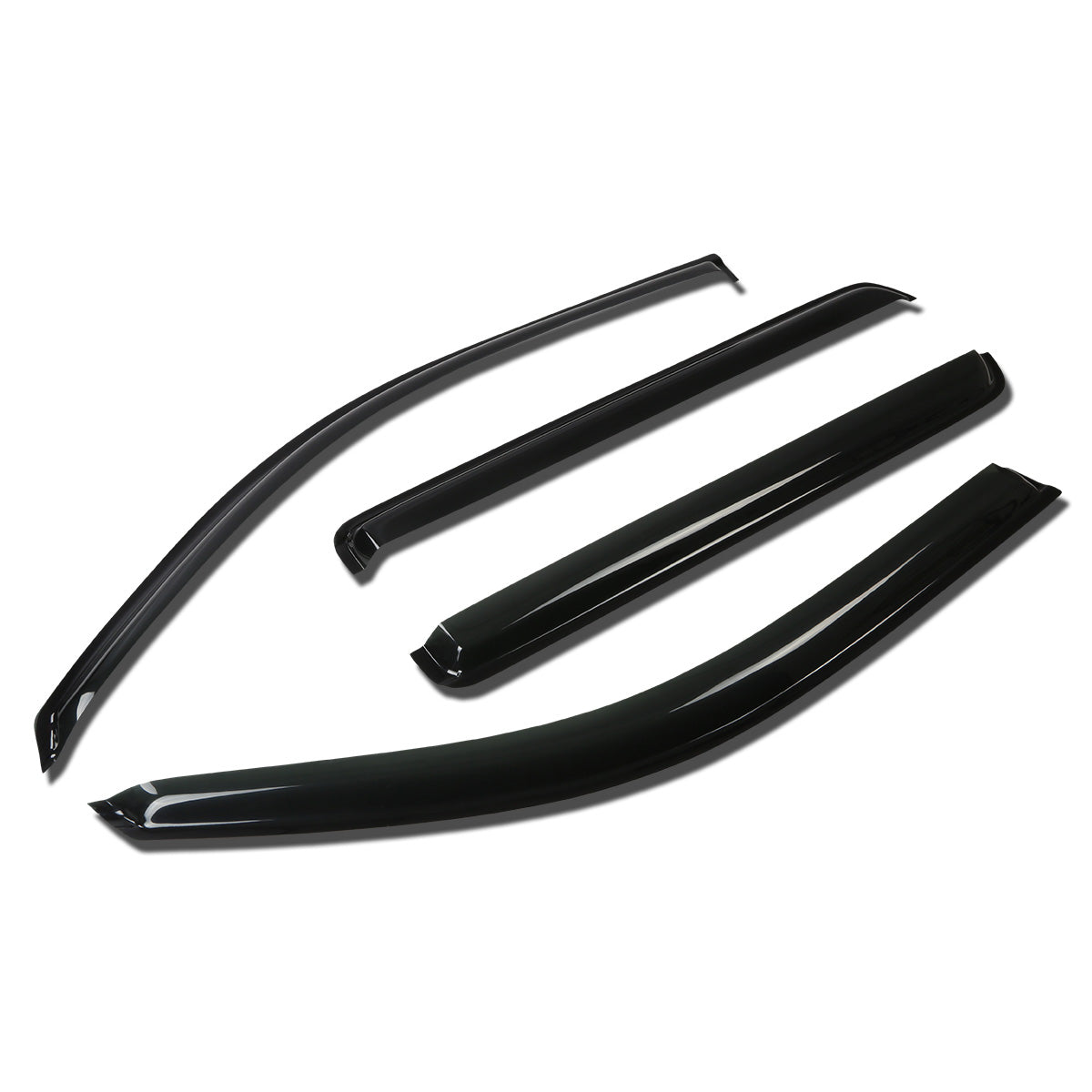 PROTECTOR DE VENTANA WINDOW VISORS - 02-06 CHEVY TRAILBLAZER EXT / 02-06 GMC ENVOY XL / 03-08 ISUZU ASCENDER - 4PCS - DARK SMOKE
