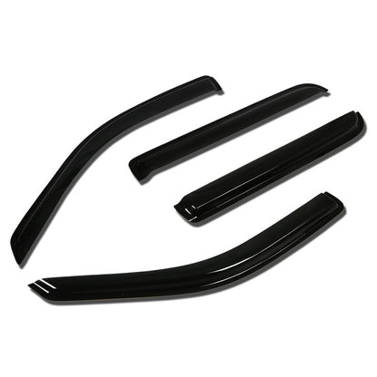 PROTECTOR DE VENTANA WINDOW VISORS - 02-10 FORD EXPLORER, MERCURY MOUNTAINEER / 03-05 LINCOLN AVIATOR - 4PCS - DARK SMOKE