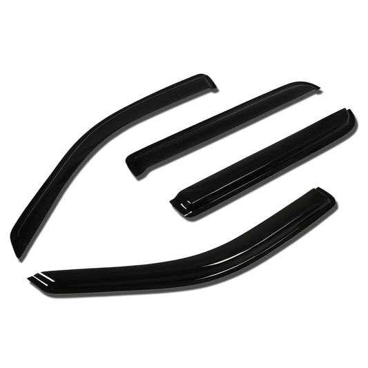 PROTECTOR DE VENTANA WINDOW VISORS - 02-10 FORD EXPLORER, MERCURY MOUNTAINEER / 03-05 LINCOLN AVIATOR - 4PCS - DARK SMOKE
